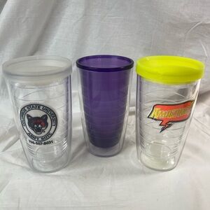 Tervis Tumblers with 2 Lids, Made in USA